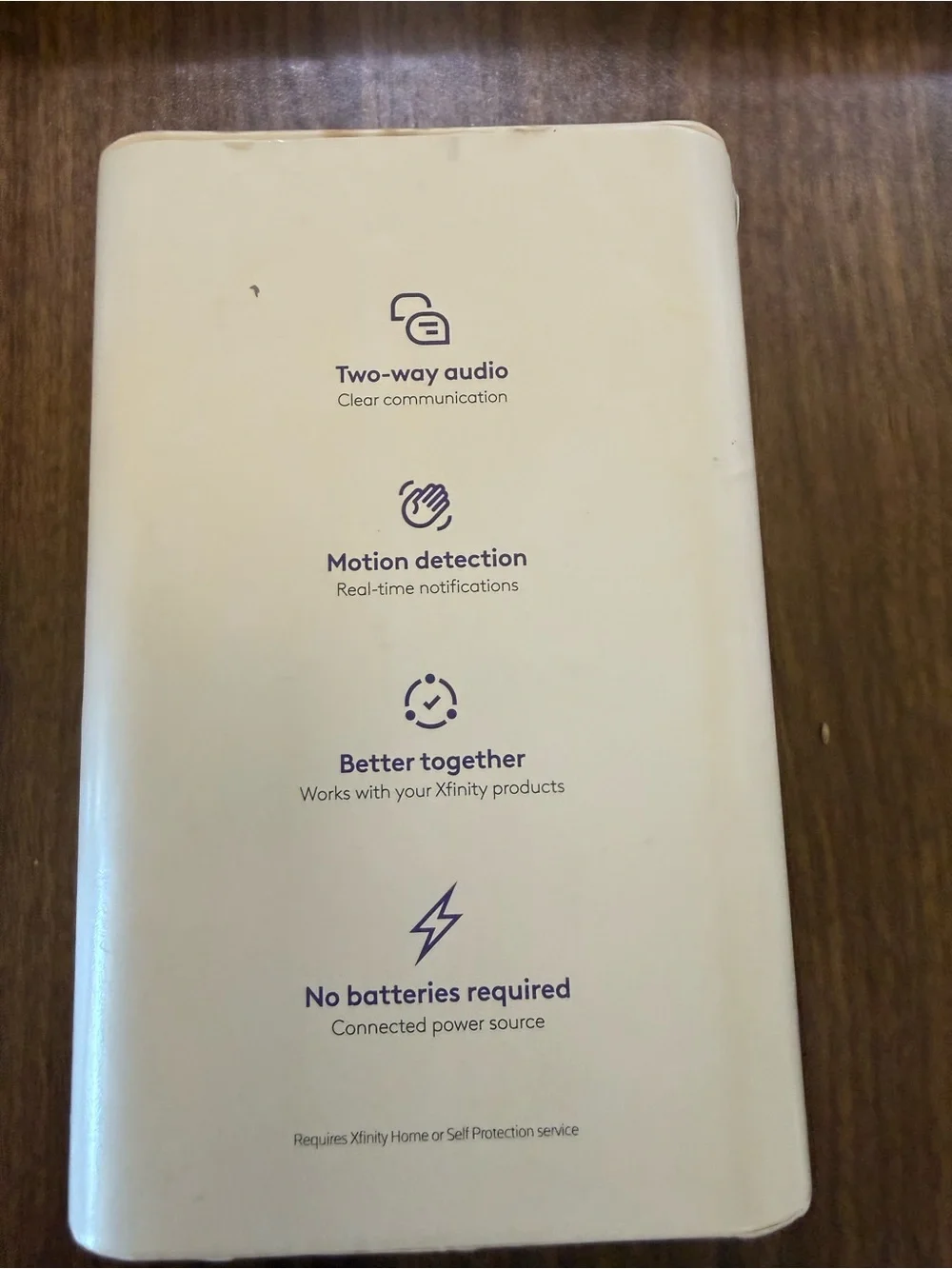 Finity White Indoor Camera